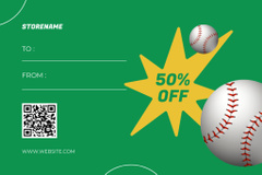 Offer of Big Discounts on All Baseball Gear