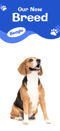 Purebred Beagles for Sale Snapchat Geofilter Design Template