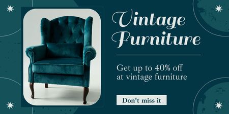 Classic Elegance Furniture Specials Twitter Design Template
