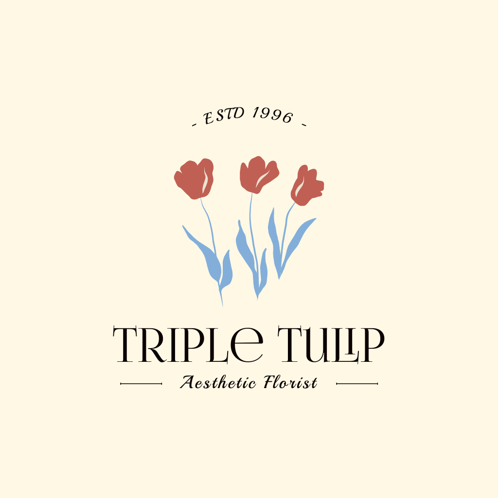 Florist Special Offer Logo Design Template