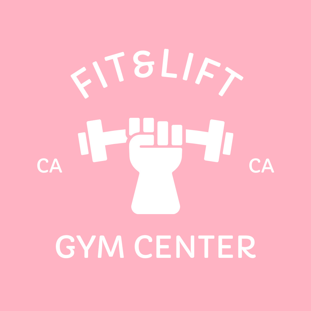 Gym center logo design Logo – шаблон для дизайна