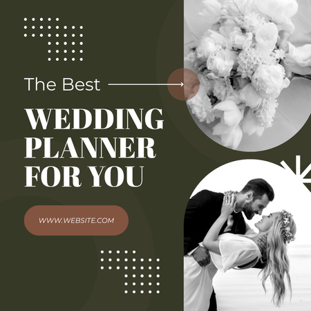 Nejlepší služby kluzáků pro novomanžele na svatební cestě Instagram Šablona návrhu