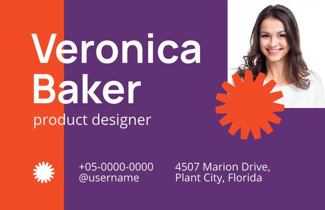 Product Designer Services Offer Business Card 85x55mm tervezősablon