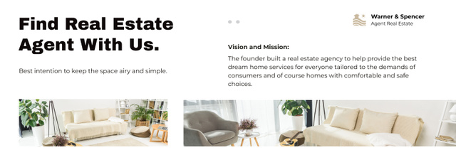 Modèle de visuel Real Estate Agency Offer - Tumblr