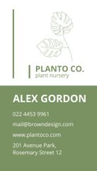 Plant Nursery Assistant Manager Service Offer