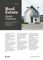 Real Estate Market Tendencies with Modern House