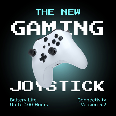 Plantilla de diseño de Nuevo Joystick Gaming Verde Instagram 