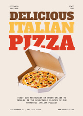 Delicious Italian Pizza in Box