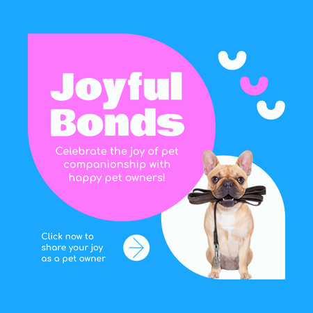 Dogs for Sale and Adoption Instagram AD Design Template