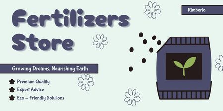 Platilla de diseño Proposal for Sale of Fertilizers for Plants Twitter