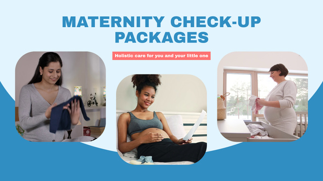 Ontwerpsjabloon van Full HD video van Highly Professional Maternity Check-up Offer