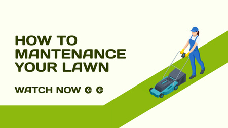 Lawn services Youtube Thumbnail Design Template