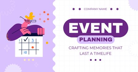 Craft and Memorable Event Planning Services Facebook AD Design Template