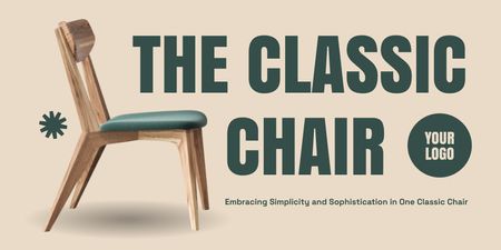 Classics Style Chair Offer In Antiques Store Twitter Design Template