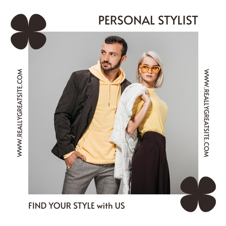 Style Curation Services LinkedIn postデザインテンプレート