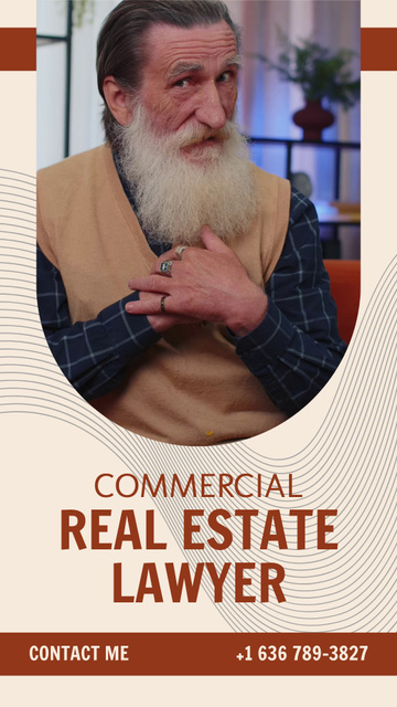Platilla de diseño Experienced Commercial Real Estate Lawyer Service Offer Instagram Video Story