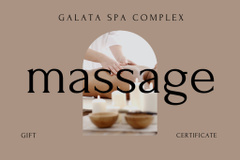Woman at Spa Massage Therapy