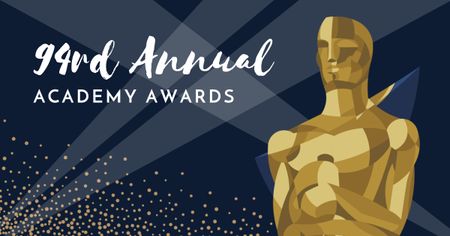 Designvorlage Annual Academy Awards announcement für Facebook AD