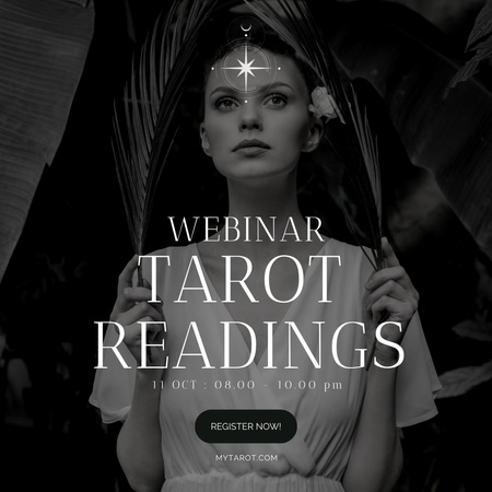 Webinar on Tarot Reading Instagram Design Template