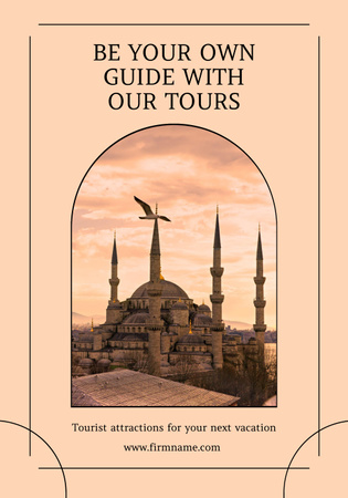 Travel Tour Offer Poster 28x40in Design Template