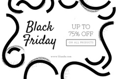 Abstract Black Friday Offers Ad