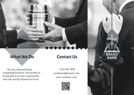 Worthy Funeral Home Services Brochure – шаблон для дизайну