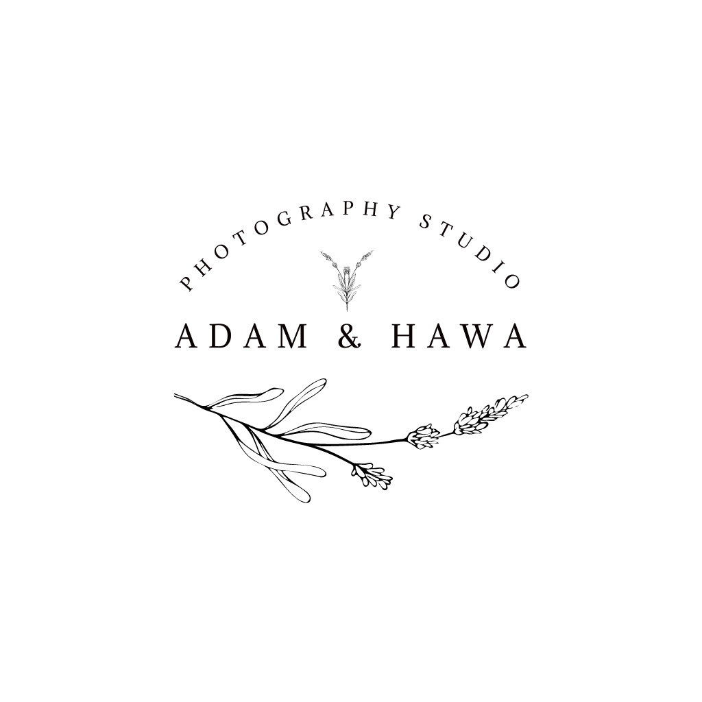 Photography Studio Elegant Emblem Logo Design Template