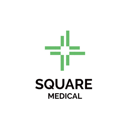 Emblem of Medical Centre Logo tervezősablon