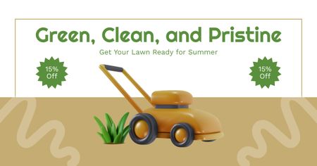 Lawn services Facebook AD Design Template