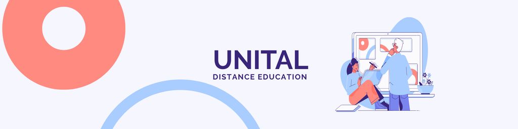 Distance Learning School LinkedIn Cover Šablona návrhu