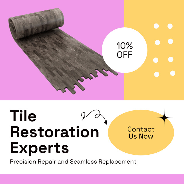 Template di design First-rate Tile Restoration Expert At Reduced Price Animated Post