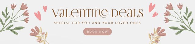 Designvorlage Special Offer for Valentine's Day für Ebay Store Billboard