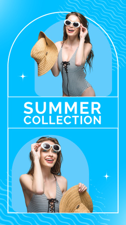 Summer Swimwear Collection Instagram Story tervezősablon