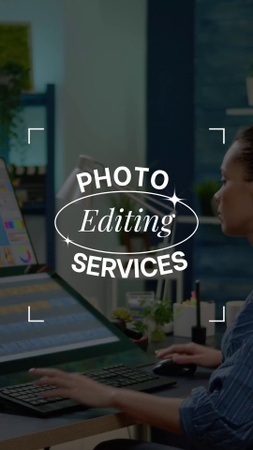 Highly Professional Photo Editor Services Offer TikTok Video Design Template