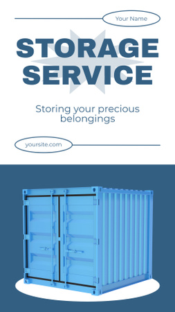 Platilla de diseño Special Offer of Storage Service Instagram Story