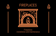 Fireplaces Installation and Maintenance Black