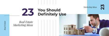 Designvorlage Professionelle Tipps für Immobilienmakler für Twitter
