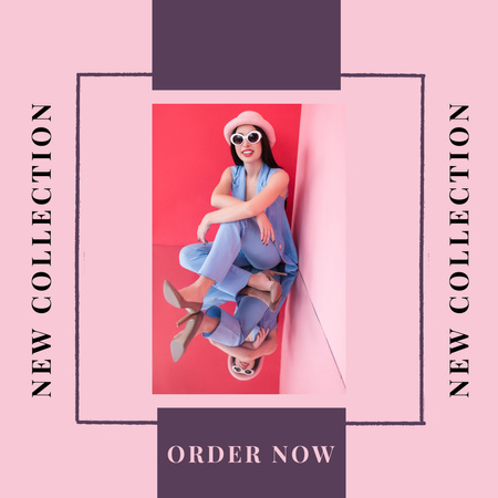 Designvorlage Summer Collection Clothes for Woman für Instagram