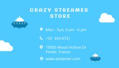 Gadget Shop Advertising for Streamers