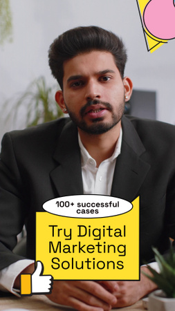 Results-driven Digital Marketing Solutions Offer TikTok Video Design Template