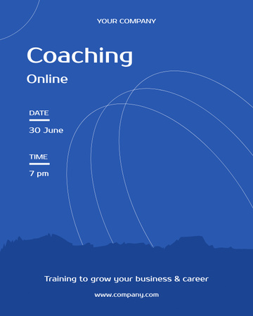 Comprehensive Notification of Job Training Opportunity Poster 16x20in – шаблон для дизайну