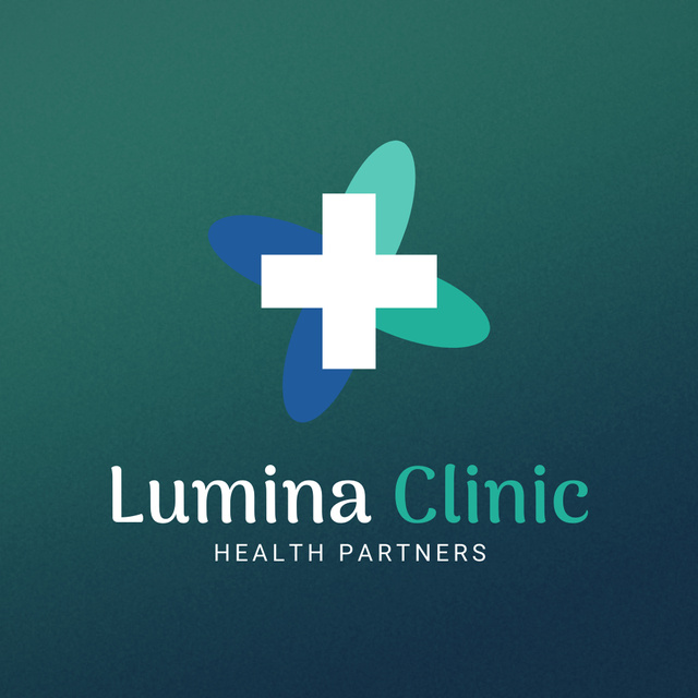 Personalized Healthcare Clinic Service Promotion Animated Logo Tasarım Şablonu