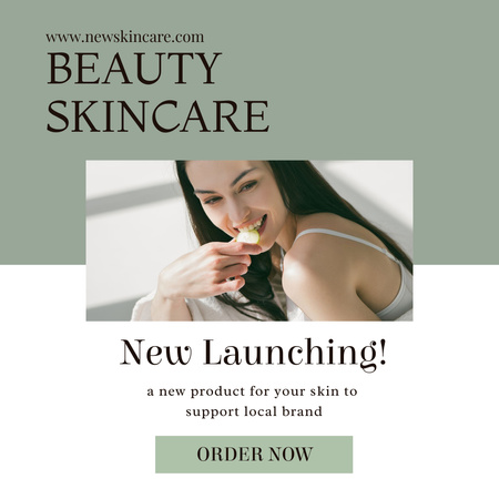 Revolutionary Skin Care Formulas And Products Offer Instagram Šablona návrhu
