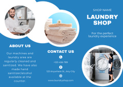 Offer of Laundry Services with Man and Woman