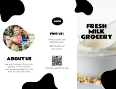 Fresh Milk In Groceries Promotion