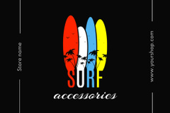 Surf Accessories Offer in Black