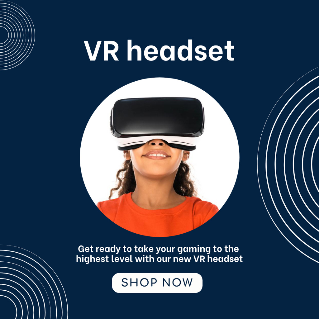 VR Equipment Sale Offer Instagram Πρότυπο σχεδίασης