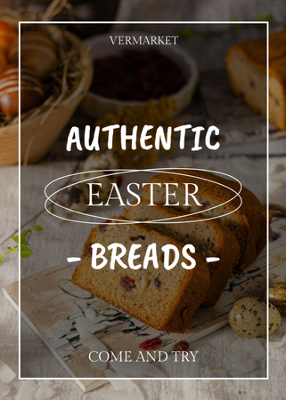 Modèle de visuel Delicious Easter Breads Offer - Flayer
