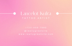 Illustrated Butterfly And Tattooist Services In Studio Offer