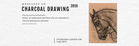 Template di design Pittsburgh Center for Fine Arts Twitter